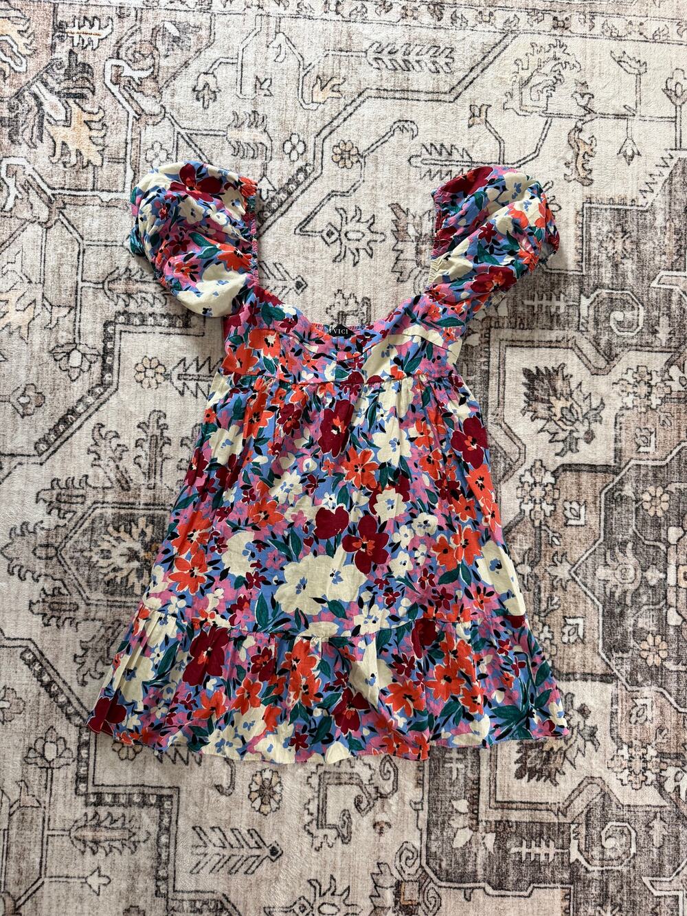 Vici Babydoll Floral Dress | Size M